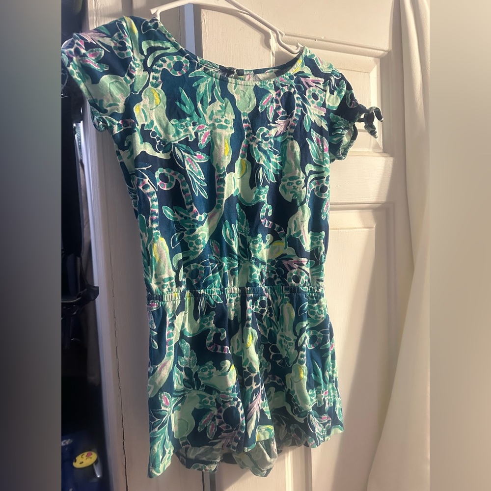 Lilly Pulitzer kids romper size large 8-10